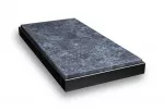 Надгробная плита из черного и синего гранита, закрытая