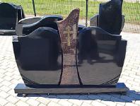 Памятник со стеллой из гранита аврора Памятник со стеллой из гранита аврора